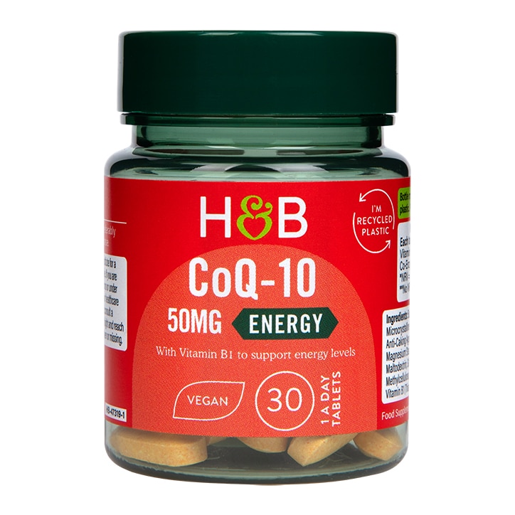 Holland & Barrett Co-Q10 50mg 30 Tablets